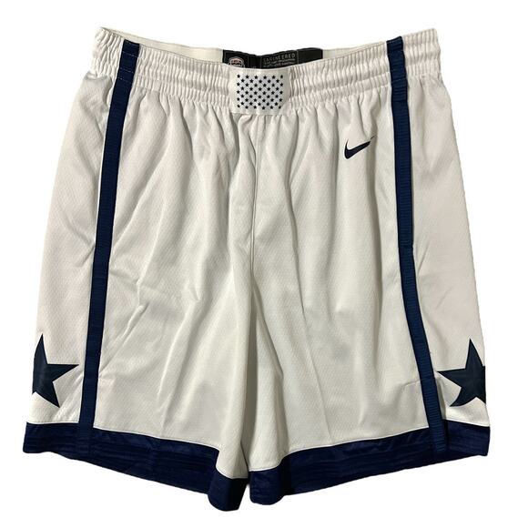 Nike USA 2021 Tokyo Olympics Authentic Basketball Shorts CT6627-100‎ Size XL - Picture 1 of 8